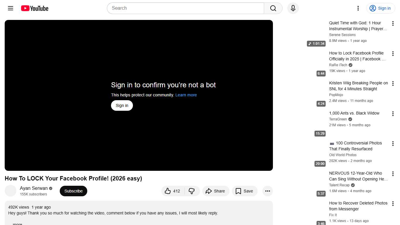 How To LOCK Your Facebook Profile! (2026 easy) - YouTube